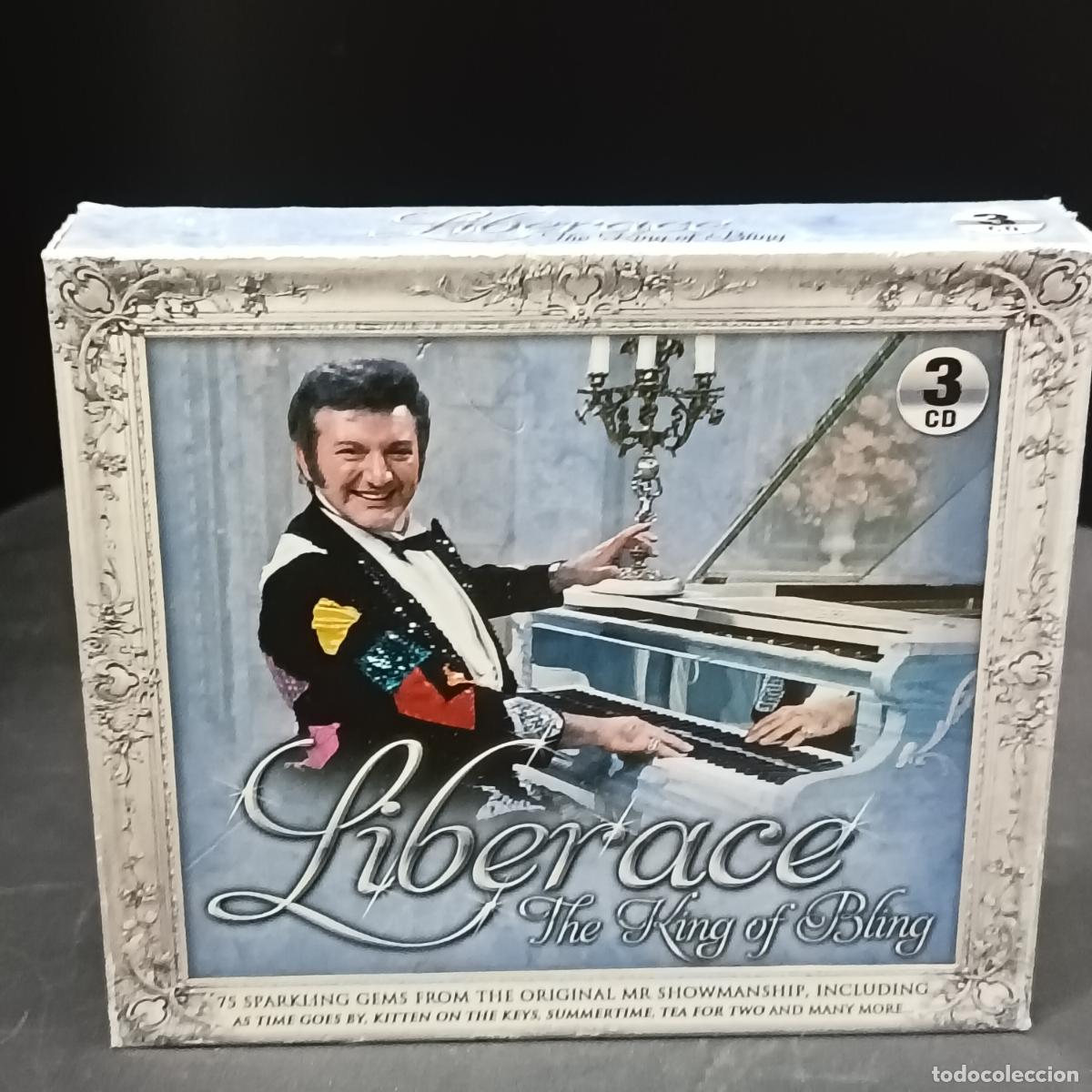 Music CDs: Liberace &ndash; The King Of Bling - Estuche 3CDs