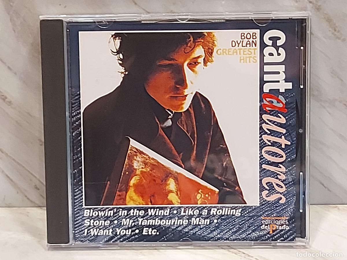 CDs de m&uacute;sica: BOB DYLAN | GREATEST HITS | CANTAUTORES | EDICIONES DEL PRADO 1996 | CBS/SONY | DE LUJO