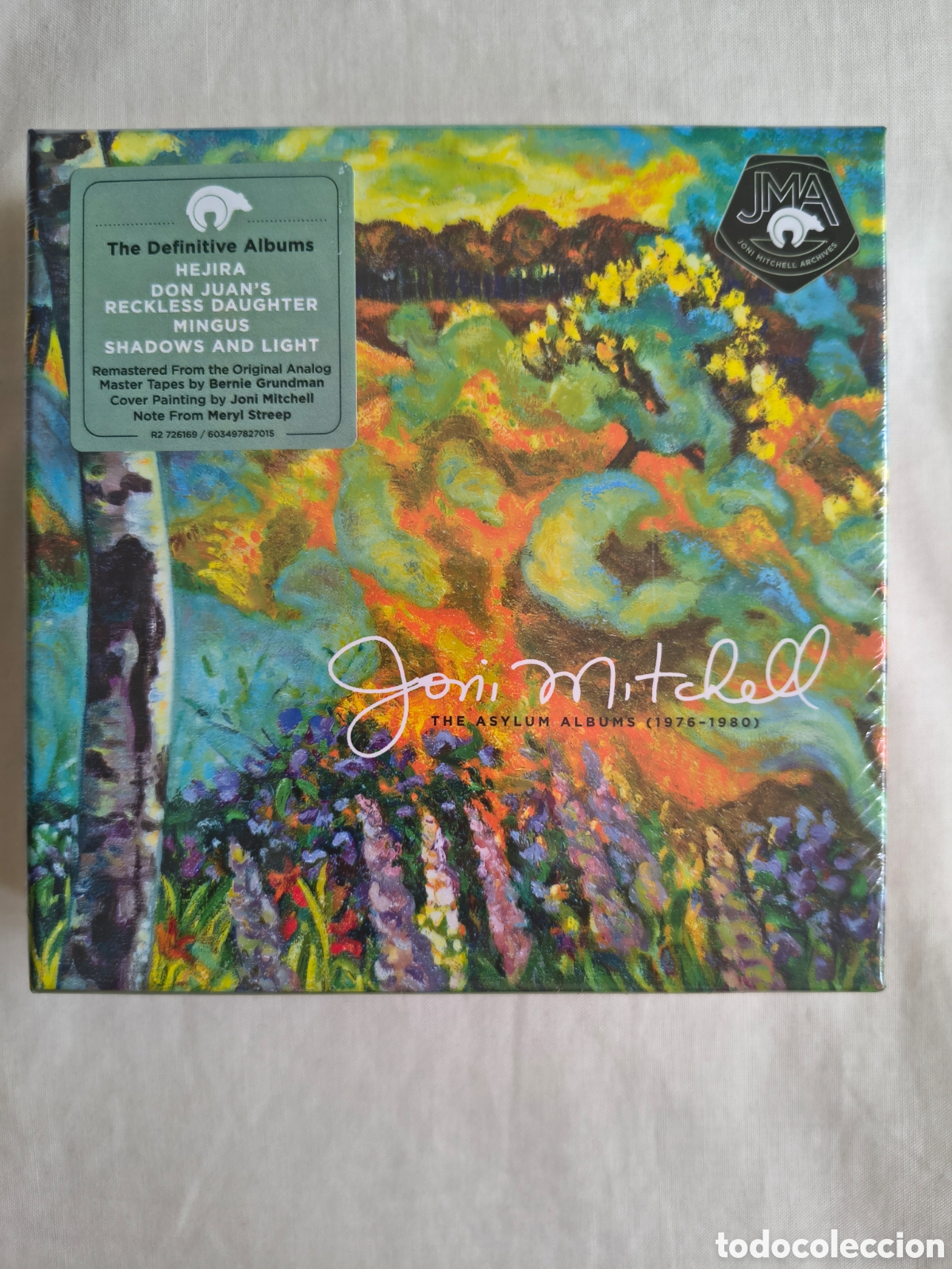 CDs de m&uacute;sica: Joni Mitchell The Asylum Albums (1976-1980). CD Box set