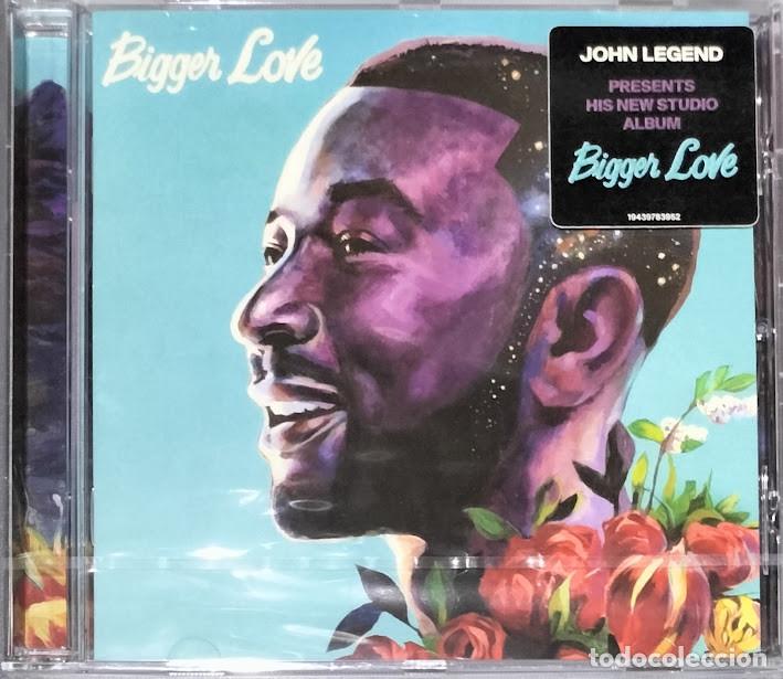 CDs de m&uacute;sica: John Legend - Bigger Love - CD Sony 2020. Nuevo, precintado.