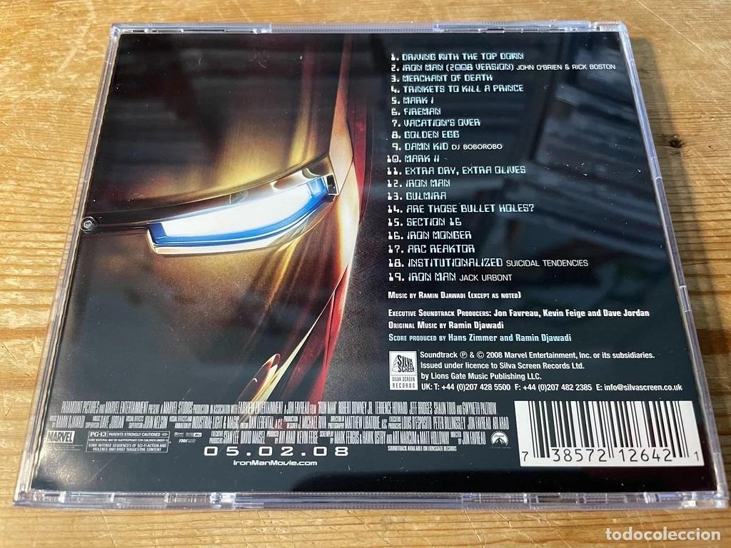 CDs de m&uacute;sica: Ramin Djawadi &ndash; Iron Man - Foto 2