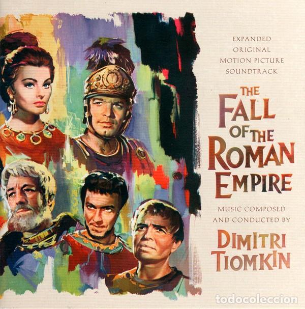CDs de m&uacute;sica: Dimitri Tiomkin &ndash; The Fall Of The Roman Empire (Expanded Original Motion Picture Soundtrack)