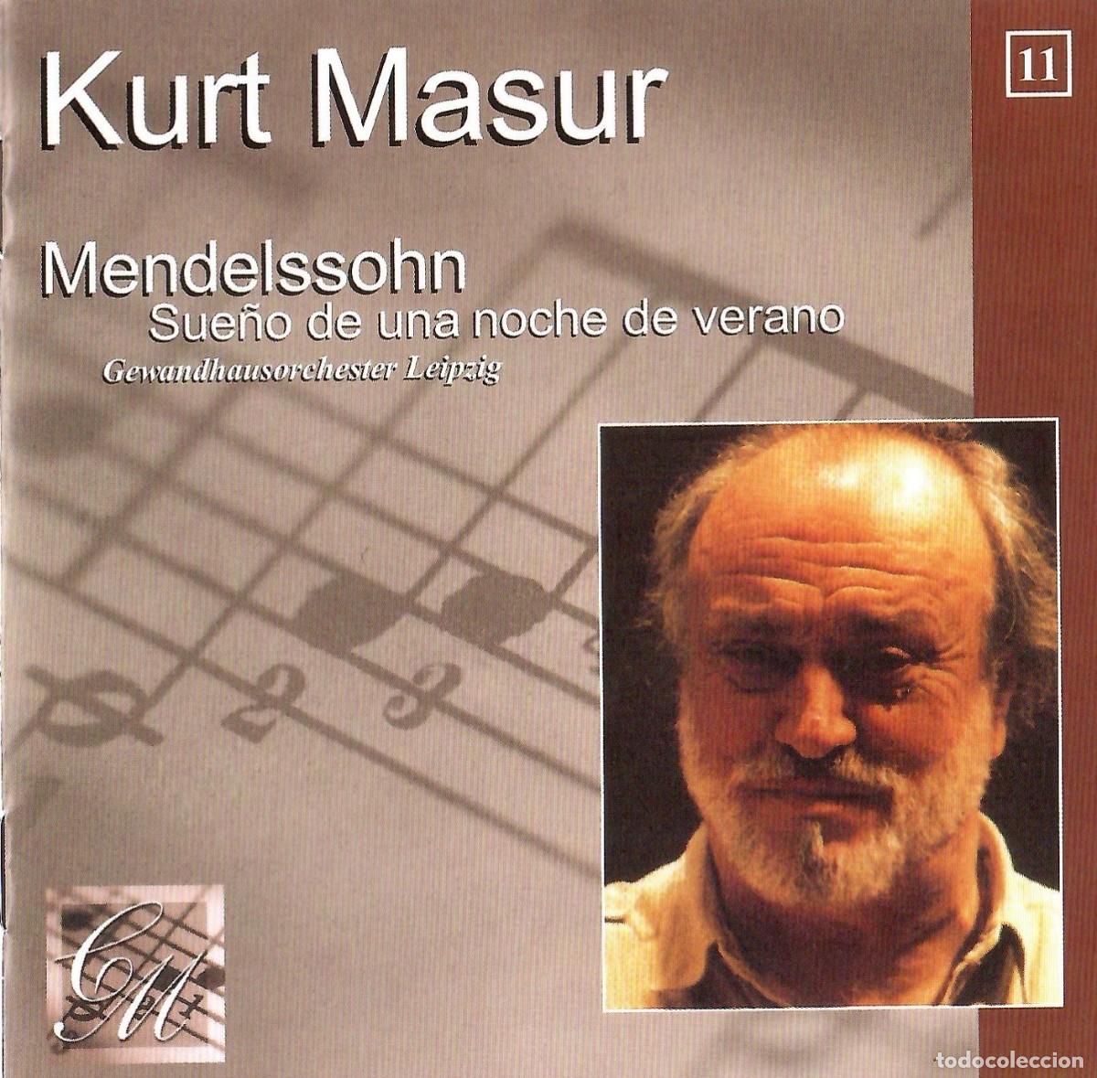 CDs de m&uacute;sica: CD Mendelssohn - Sue&ntilde;o de una noche de verano (Kurt Masur)
