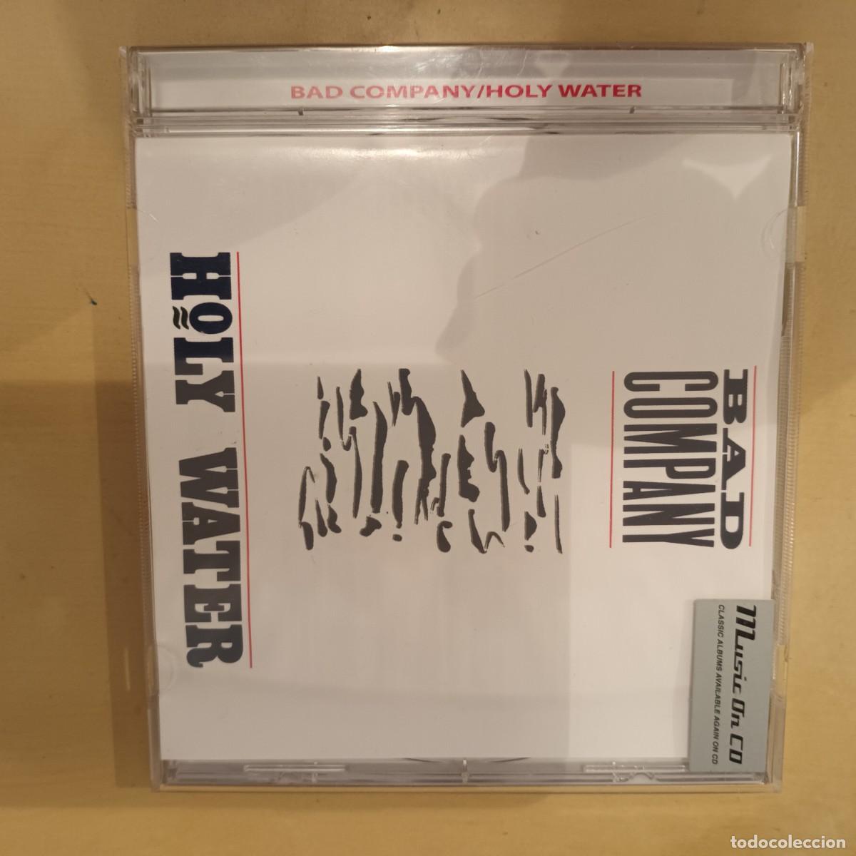 CDs de m&uacute;sica: Bad Company , Holy Water , CD 2022 estado impecable. Hard Rock