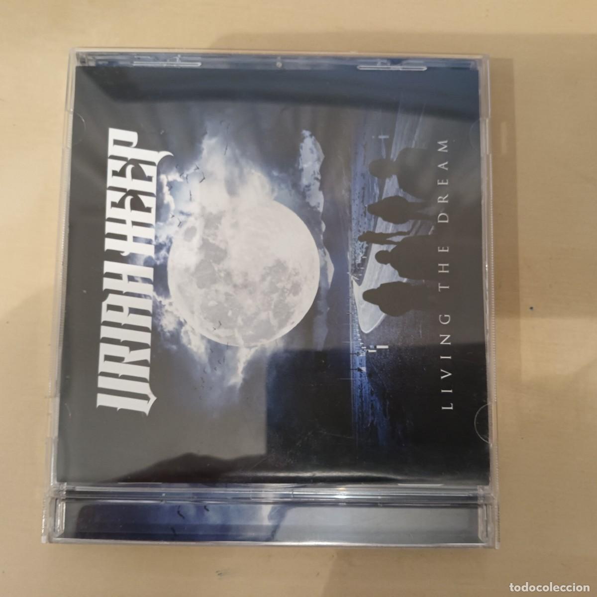 CDs de m&uacute;sica: Uriah Heep , Living The Dreams , CD 2018 Italy , estado impecable. Hard Rock Progresive Rock