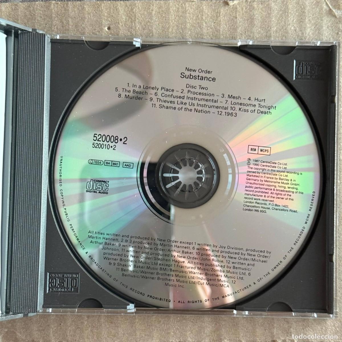 CDs de m&uacute;sica: New Order &rdquo;Substance 1987&rdquo; 2CD - Foto 3
