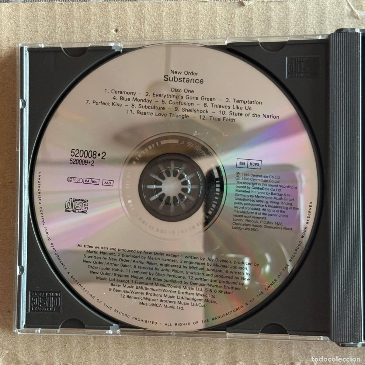 CDs de m&uacute;sica: New Order &rdquo;Substance 1987&rdquo; 2CD - Foto 5