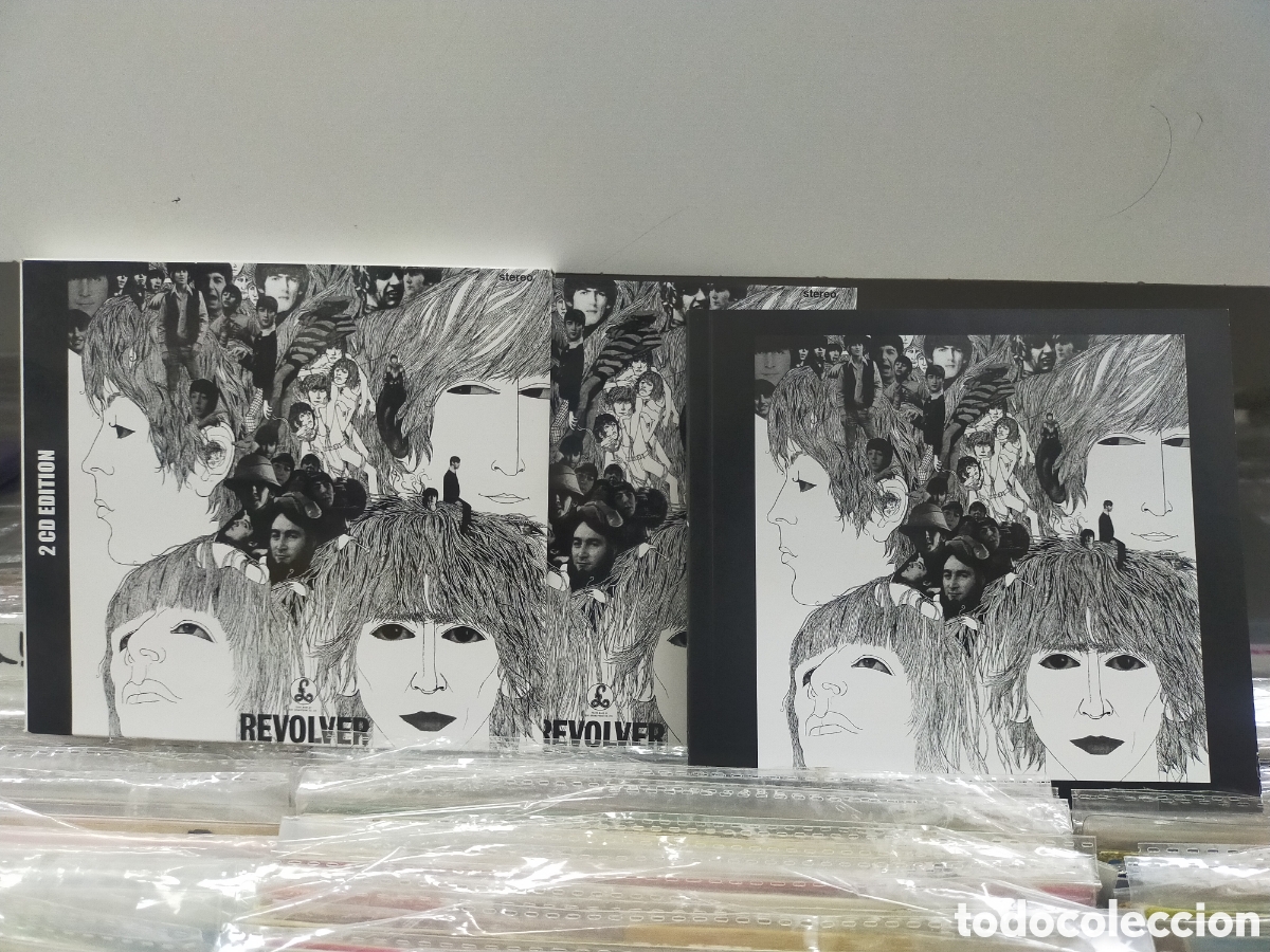 CDs de m&uacute;sica: Beatles doble CD revolver 2 CD edition + libreto