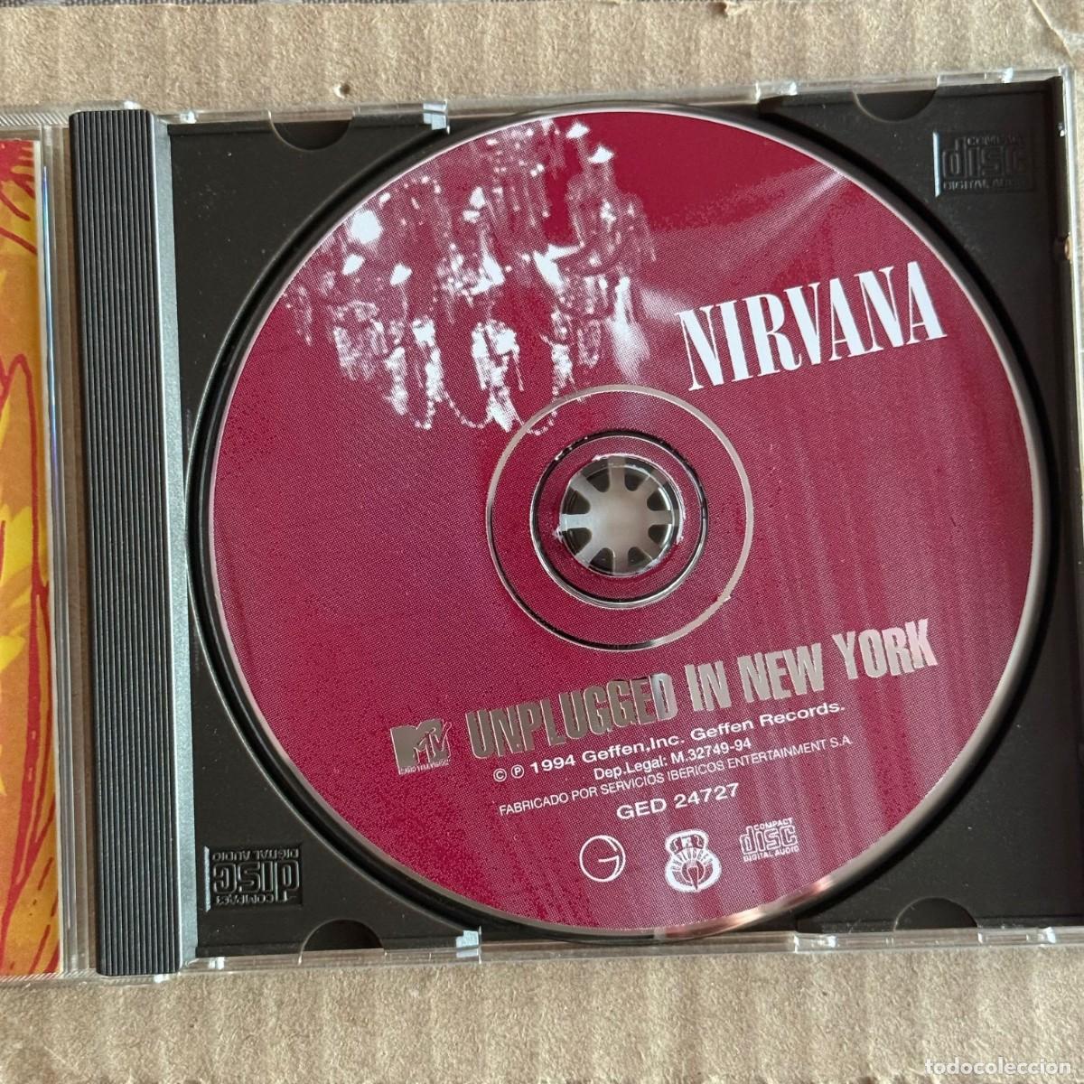 CDs de m&uacute;sica: Nirvana &rdquo;Umplugged in New York&rdquo; CD Ed.1994 - Foto 3