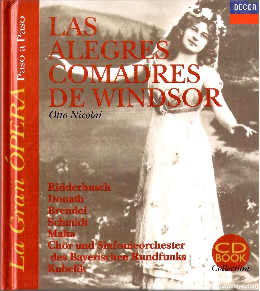 CDs de m&uacute;sica: CD Libro &Oacute;pera: Las alegres comadres de Windsor - Nicolai (Kubelik) - Foto 1