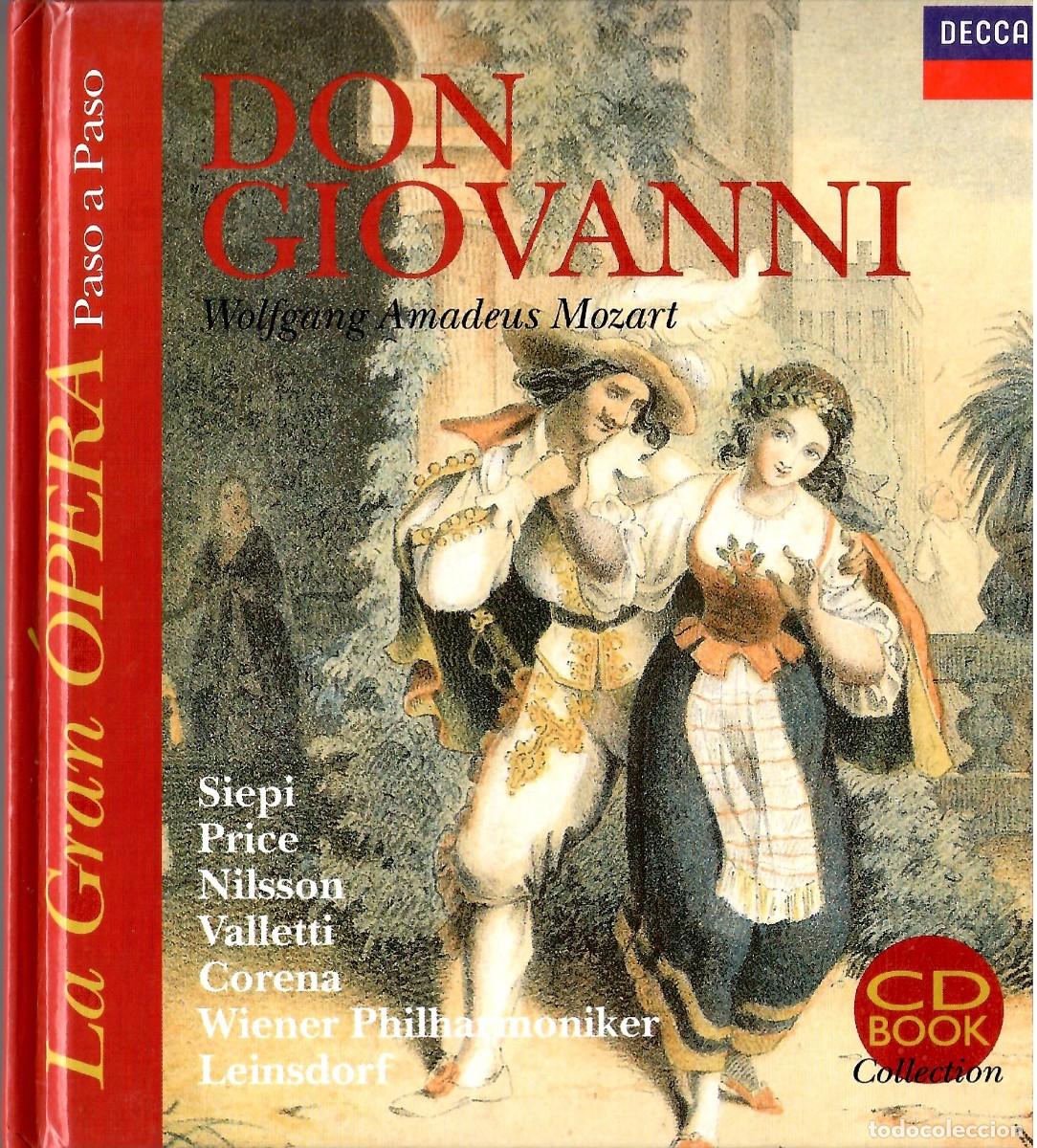 CDs de m&uacute;sica: CD Libro &Oacute;pera: Don Giovanni - Mozart (Filarm&oacute;nica de Viena)