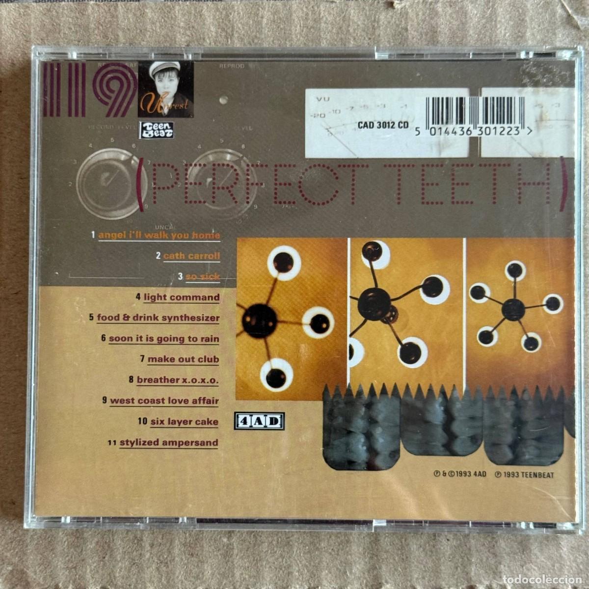 CDs de m&uacute;sica: Unrest &rdquo;Perfect Teeth&rdquo; CD 4AD Ed 1993 - Foto 2
