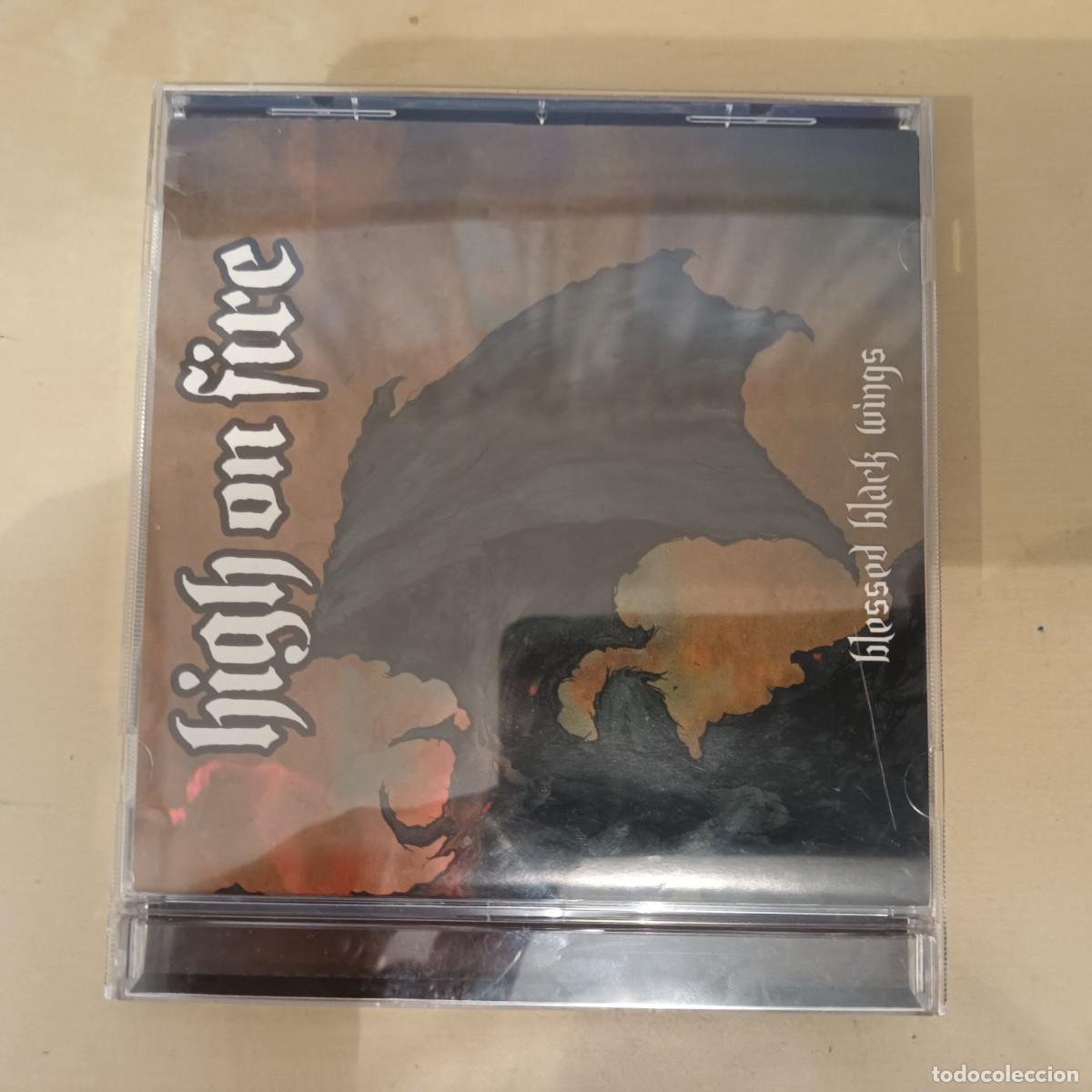 CDs de m&uacute;sica: High On Fire , Blessed Black Wings , CD 2005 USA , Estado impecable. Doom Metal Stoner Rock