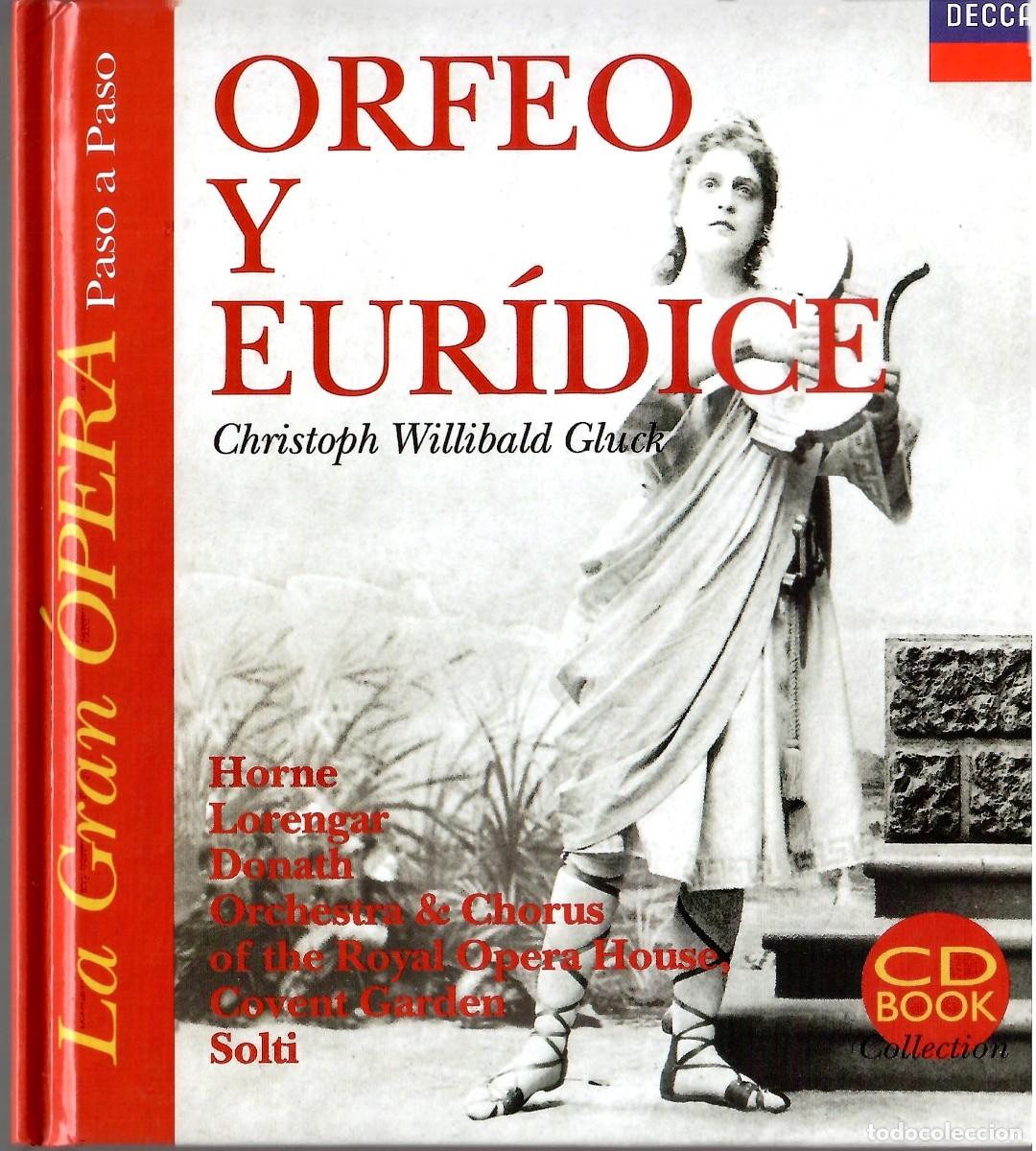 CDs de m&uacute;sica: CD Libro &Oacute;pera: Orfeo y Eur&iacute;dice - Gluck (Sir Georg Solti)