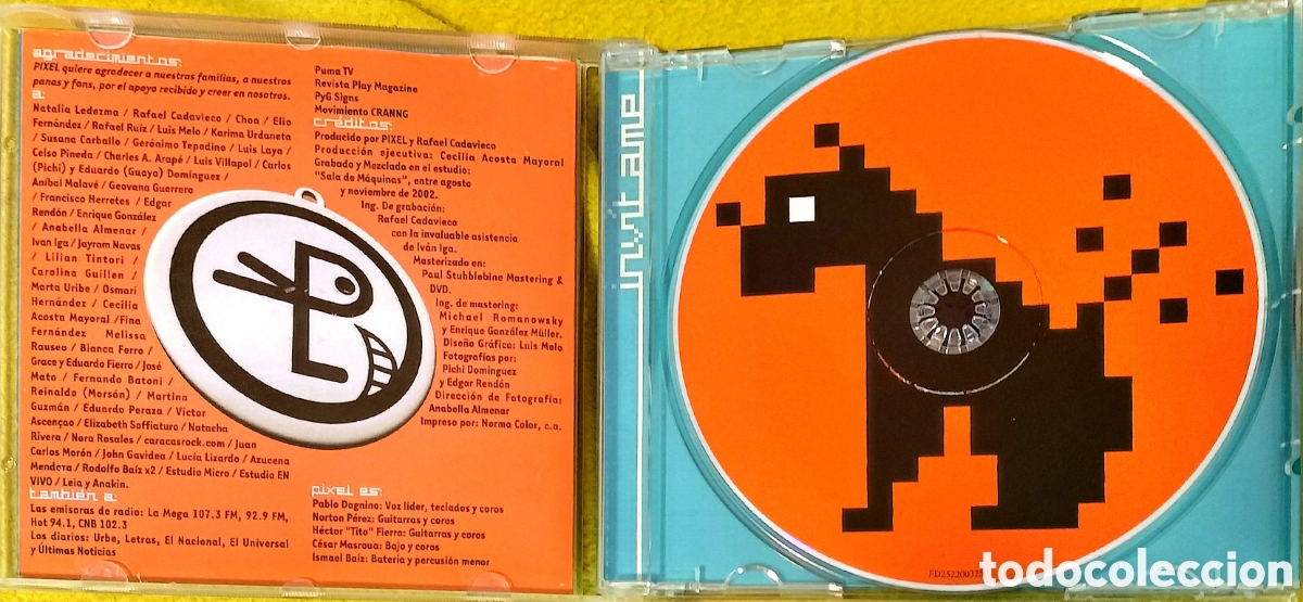 CDs de m&uacute;sica: CD Los Pixel - Invitame - Foto 2
