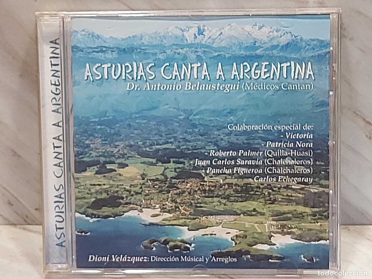 CDs de m&uacute;sica: ASTURIAS CANTA A ARGENTINA | DR. ANTONIO BELAUSTEGUI | M&Eacute;DICOS CANTAN | FOLKLORE ARGENTINO | DE LUJO