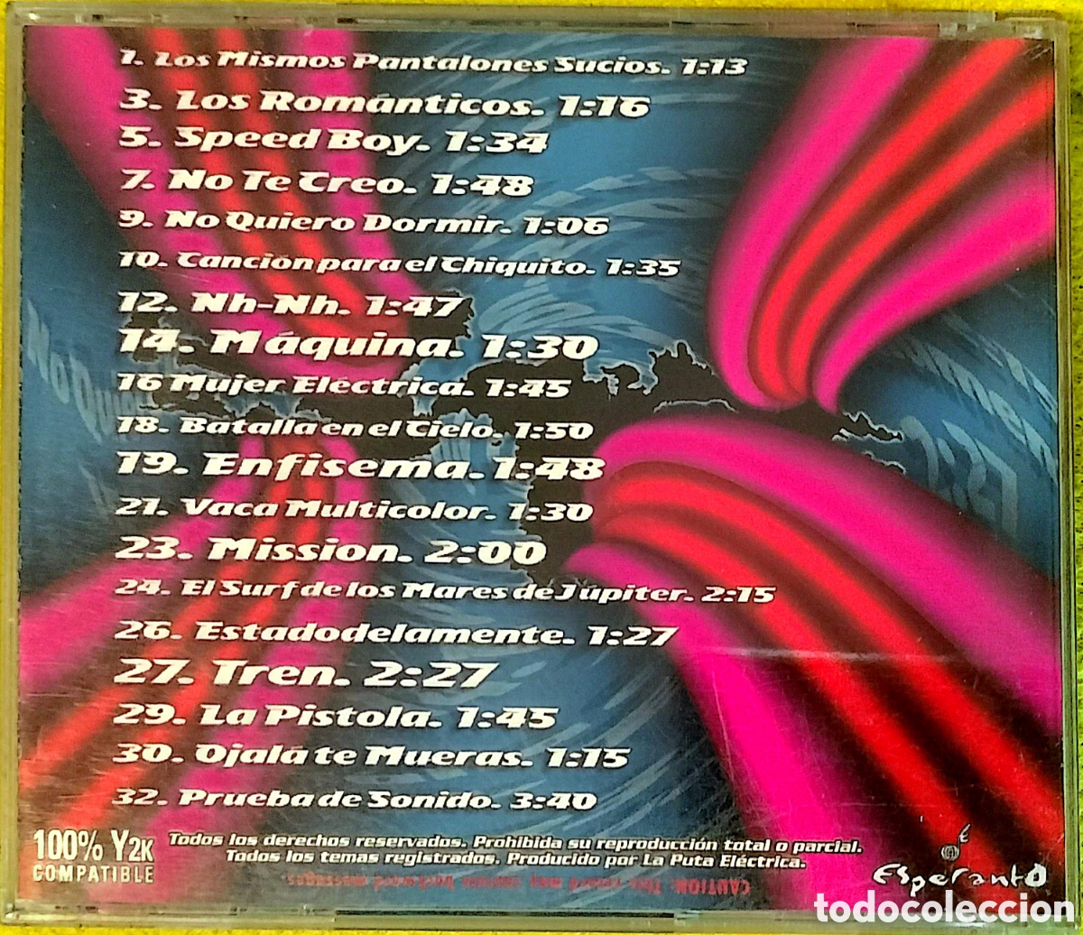 CDs de m&uacute;sica: CD La Puta El&eacute;ctrica - Rayos X - Foto 3