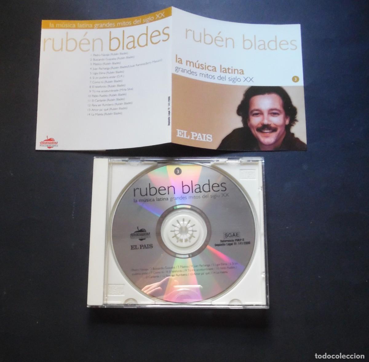 CDs de m&uacute;sica: Rub&eacute;n Blades: Pedro Navaja, Ligia Elena,T&uacute; me acostumbraste,El cantante...