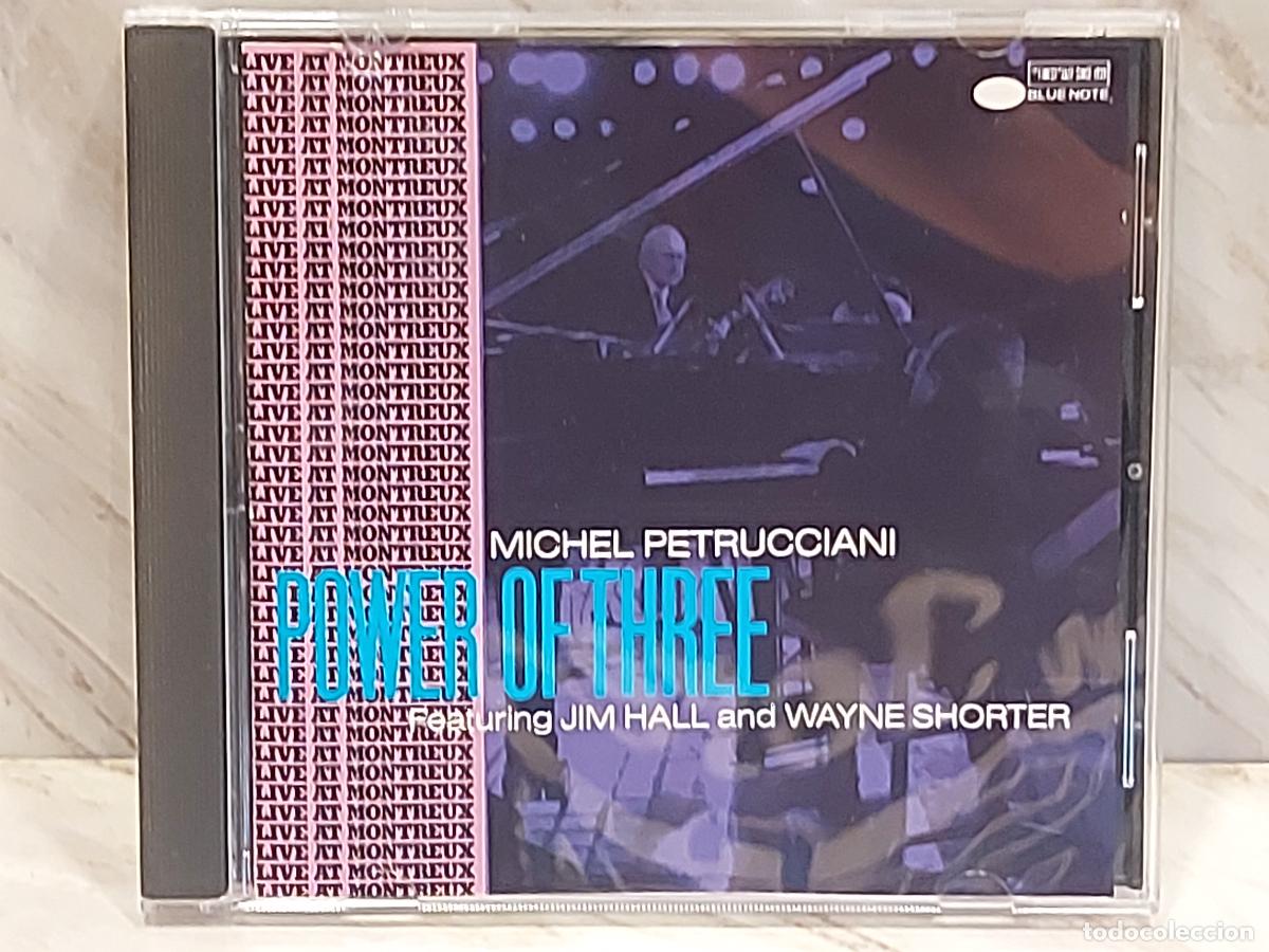 CDs de m&uacute;sica: MICHEL PETRUCCIANI | POWER OF THREE | JIM HALL - WAYNE SHORTER | BLUE NOTE | DE LUJO