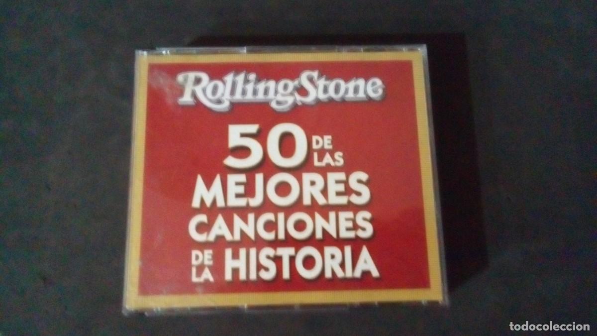 CDs de m&uacute;sica: Rolling Stone- 50 de las mejores canciones de la historia - 3 CDs-SE INCLUYE EL LIBRETO