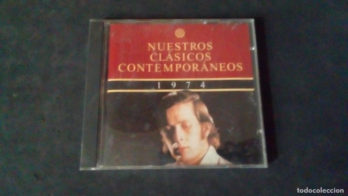 CDs de m&uacute;sica: CD-NUESTROS CL&Aacute;SICOS CONTEMPOR&Aacute;NEOS 1974-CECILIA-MOCEDADES-PACO DE LUC&Iacute;A-C&Aacute;NOVAS, RODRIGO, ADOLFO --