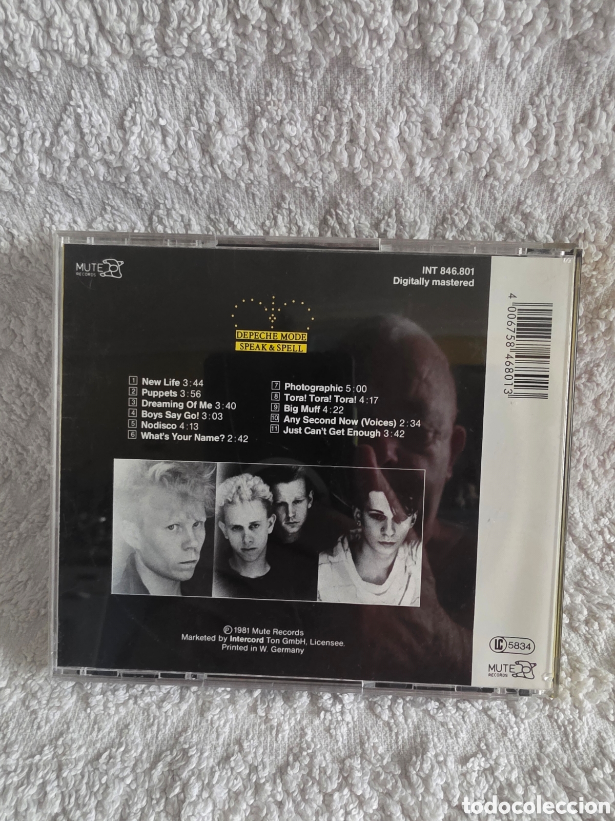 CDs de m&uacute;sica: DEPECHE MODE - SPEAK AND SPELL / 1971 GERMANY - Foto 2