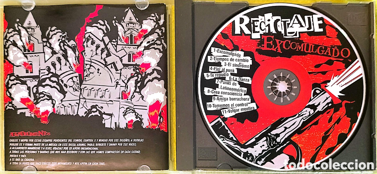 CDs de m&uacute;sica: CD Reciclaje - Excomulgado - Foto 2