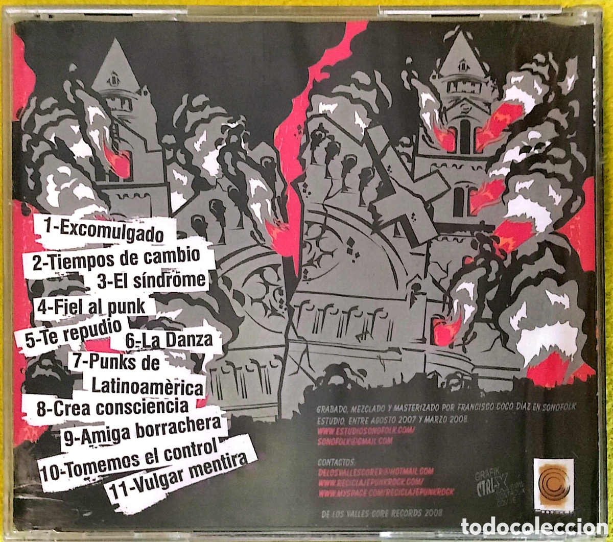 CDs de m&uacute;sica: CD Reciclaje - Excomulgado - Foto 3