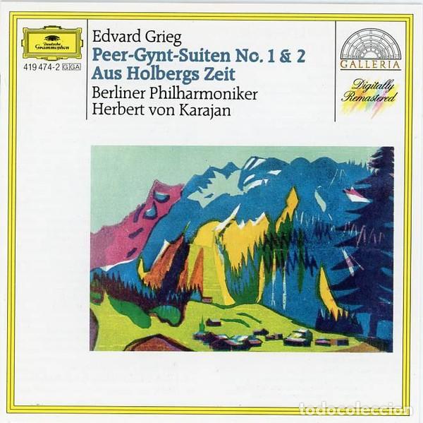 CDs de m&uacute;sica: Grieg - Berliner Philharmoniker, Herbert von Karajan - Peer-Gynt-Suiten (CD)
