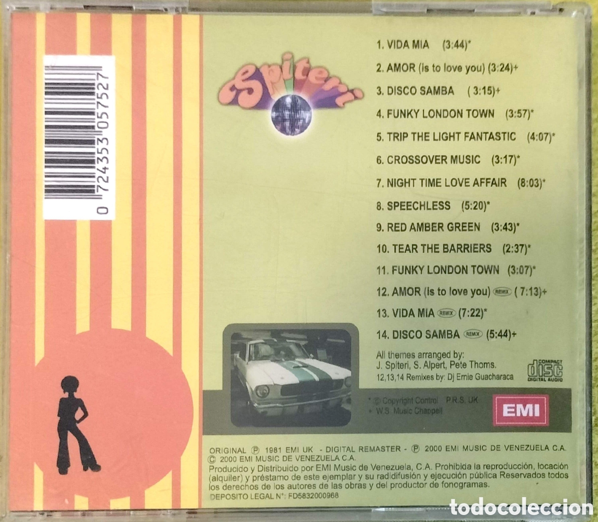 CDs de m&uacute;sica: CD Spiteri - Spiteri - Foto 3