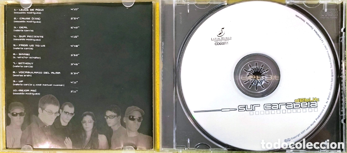 CDs de m&uacute;sica: CD Sur Carabela - Debut - Foto 2