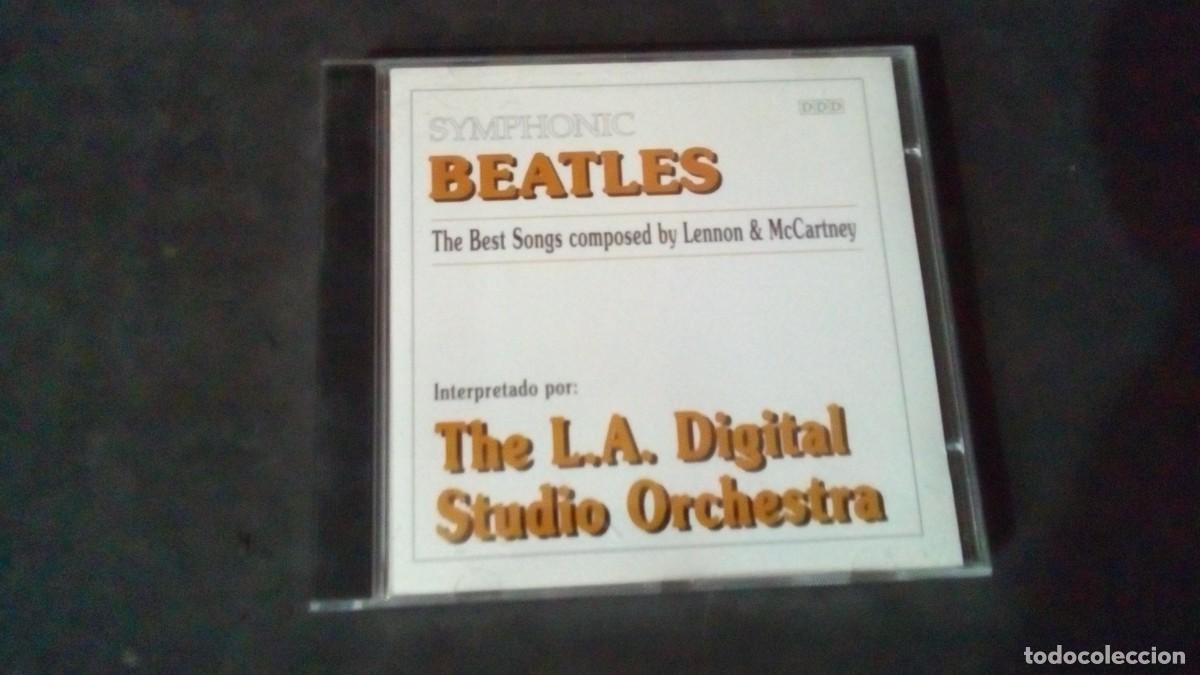 CDs de m&uacute;sica: CD-SYMPHONIC BEATLES-THE BEST SONGS COMPOSED BY LENNON & MCCARTNEY-COMO NUEVO