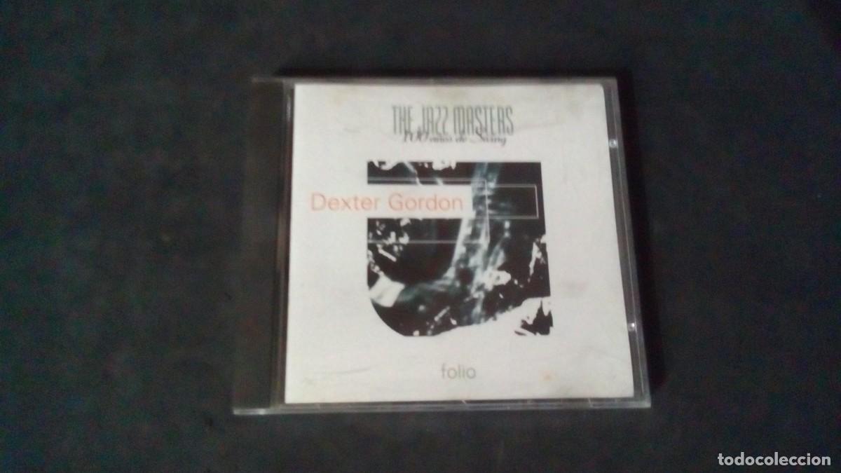 CDs de m&uacute;sica: CD. Dexter Gordon &ndash; The Jazz Masters - 100 A&ntilde;os De Swing
