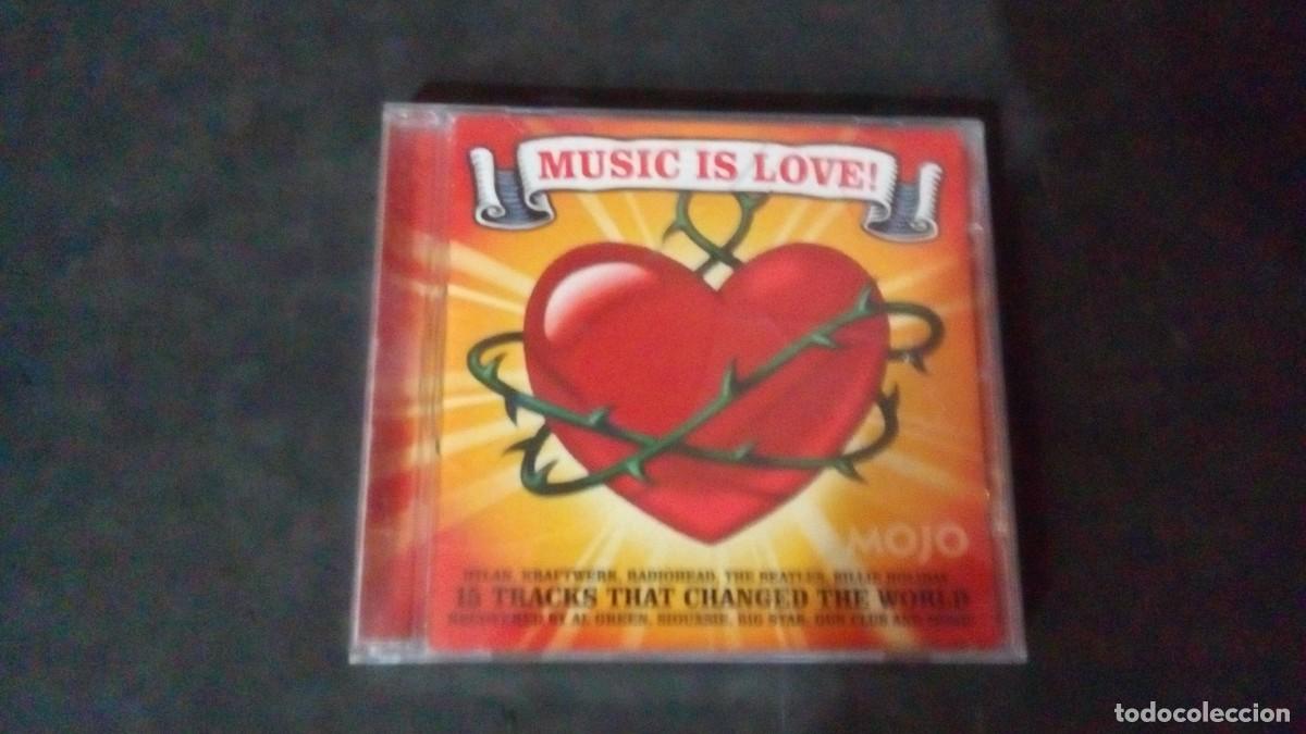 CDs de m&uacute;sica: CD. Various &ndash; Music Is Love! (15 Tracks That Changed The World)-COMO NUEVO