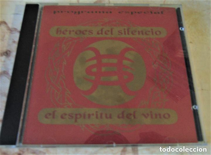 CDs de m&uacute;sica: H&eacute;roes Del Silencio &ndash; PROGRAMA ESPECIAL - PRESENTACION EL ESPIRITU DEL VINO - CD PROMOCIONAL 1993