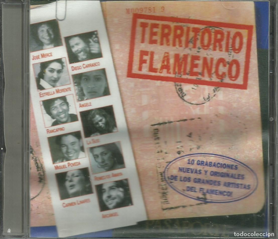 CDs de m&uacute;sica: Territorio Flamenco CD / Diego Carrasco, Rancapino, Miguel Poveda, Arc&aacute;ngel,...