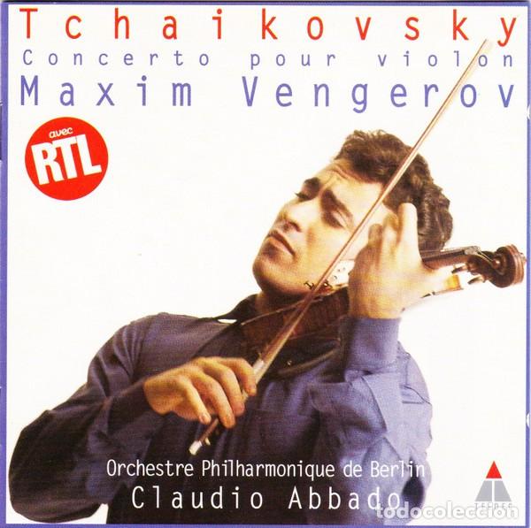 CDs de m&uacute;sica: Tchaikovsky - Maxim Vengerov, Berliner Philharmoniker, Claudio Abbado - Concerto Pour Violon (CD)