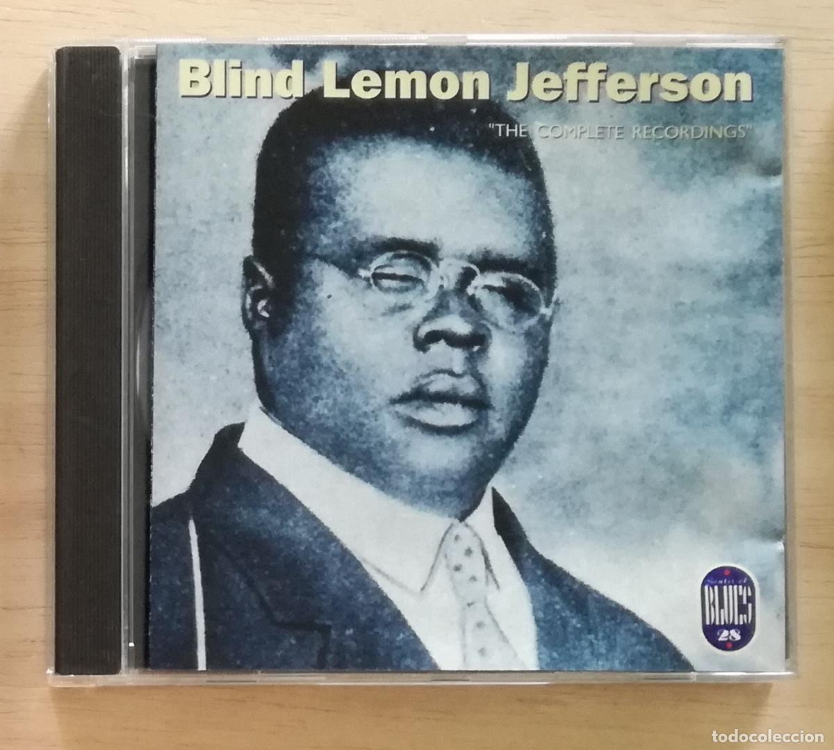 CDs de m&uacute;sica: BLIND LEMON JEFFERSON - THE COMPLETE RECORDINGS - PEDIDO MINIMO 7&euro;