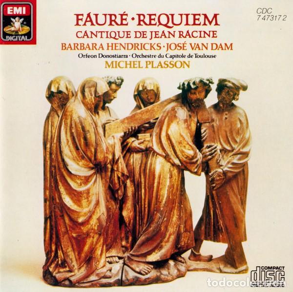 CDs de m&uacute;sica: Faur&eacute; - Michel Plasson - Requiem, Cantique De Jean Racine (CD)