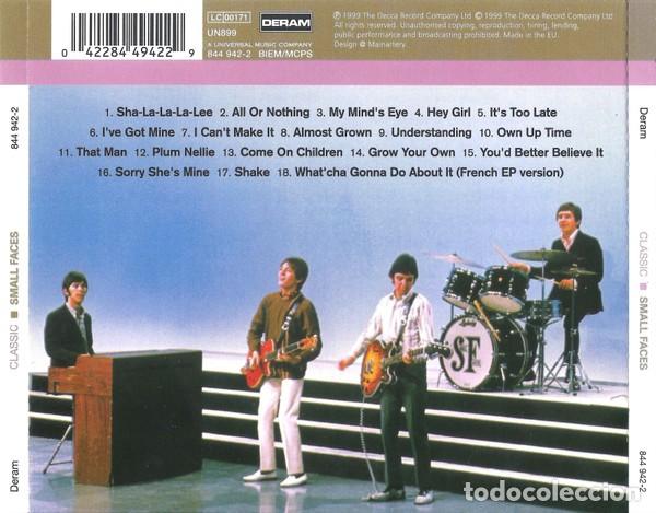 CDs de m&uacute;sica: Small Faces &lrm;&ndash; Classic Small Faces - Foto 2