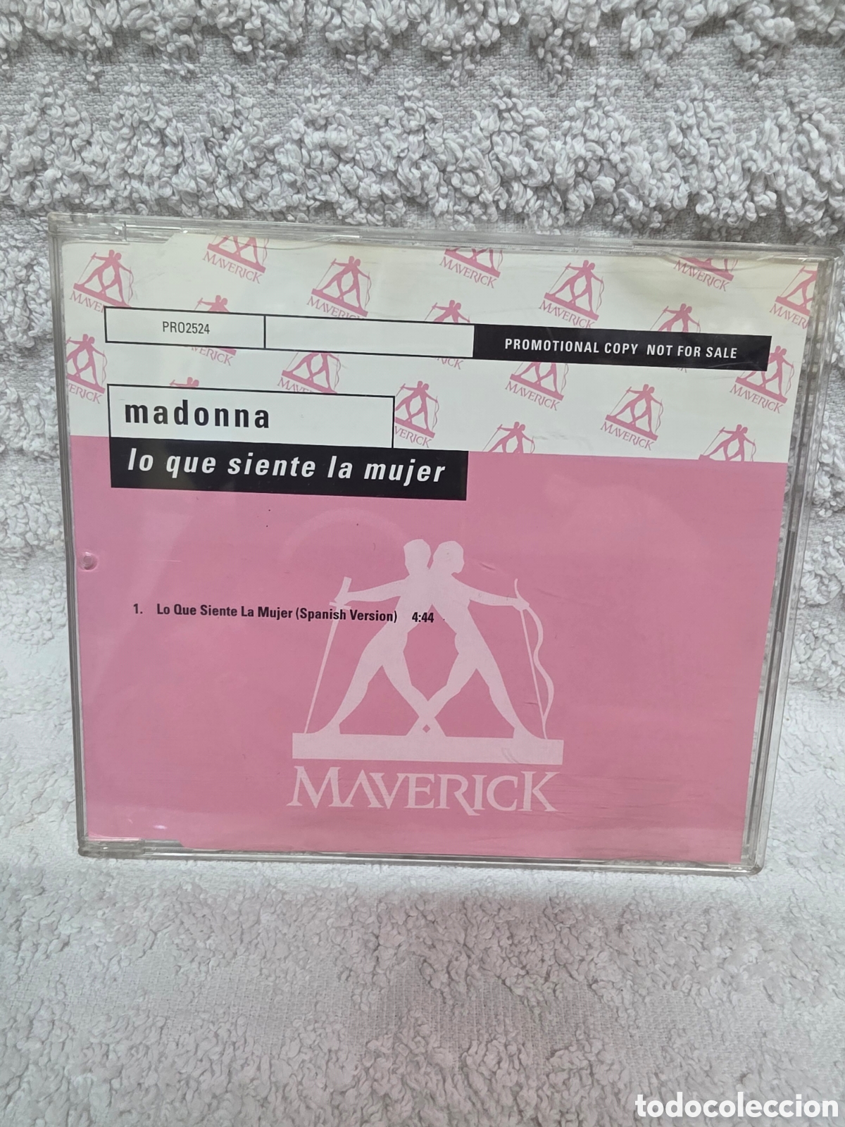CDs de m&uacute;sica: MADONNA - LO QUE SIENTE LA MUJER ( SPANISH VERSION) PROMOCIONAL RADIO