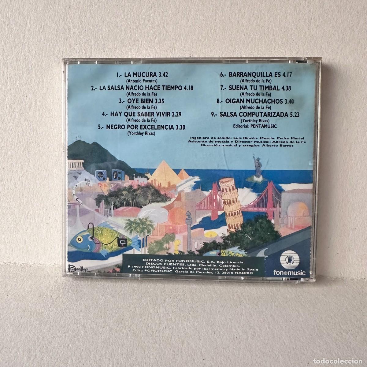 CDs de m&uacute;sica: Alfredo de la F&eacute; - Salsa! (CD) - Foto 2