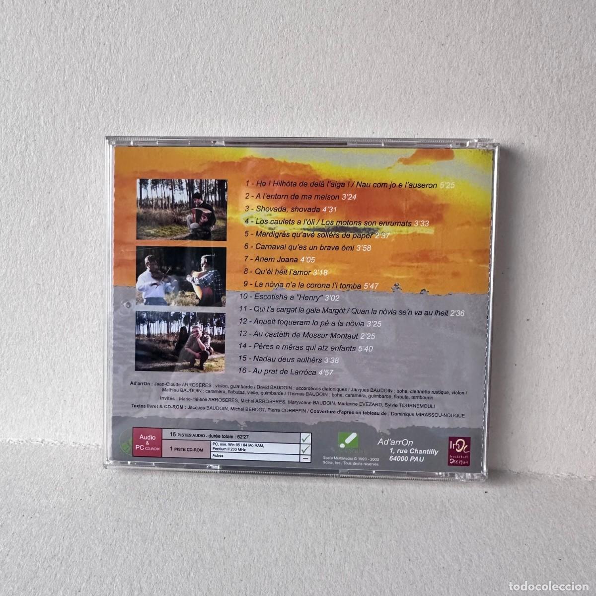 CDs de m&uacute;sica: AdarrOn - Ac&iacute; qu&rsquo;&egrave;m Reis, Mossur! (CD) - Foto 2