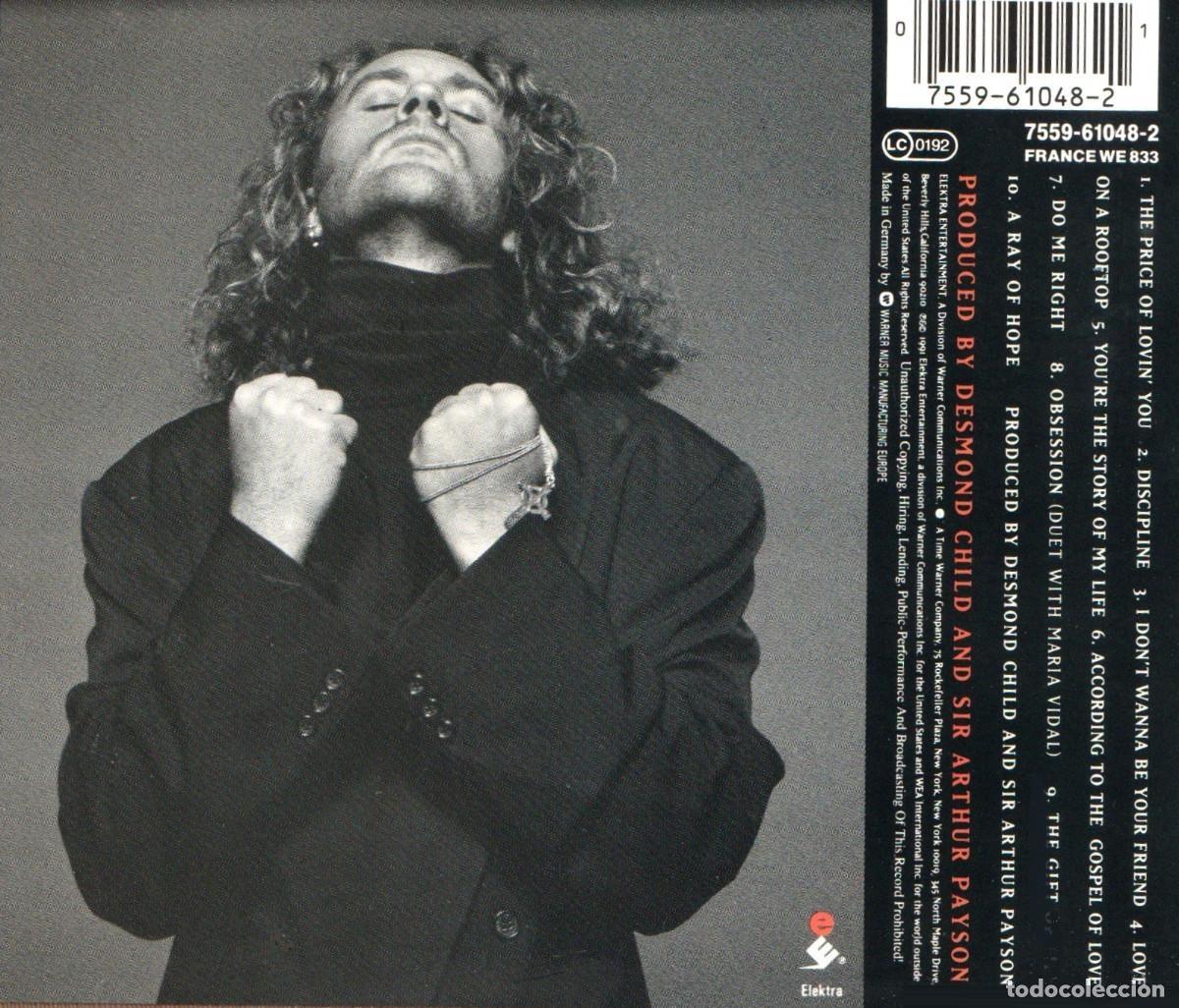 CDs de m&uacute;sica: DESMOND CHILD. DISCIPLINE. CD. - Foto 2