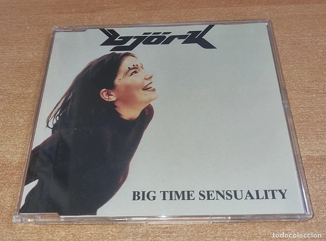 CDs de m&uacute;sica: BJORK Big time sensuality CD SINGLE PROMO DEL A&Ntilde;O 1994 ESPA&Ntilde;A BJ&Ouml;RK CONTIENE 2 TEMAS