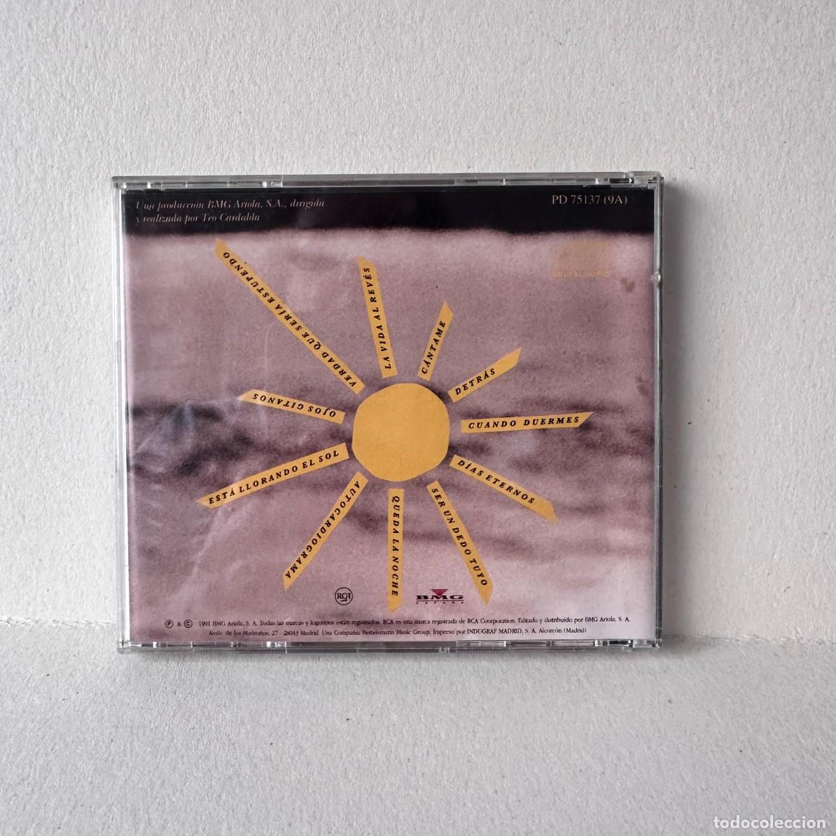 CDs de m&uacute;sica: C&oacute;mplices - Est&aacute; Llorando El Sol (CD) - Foto 2