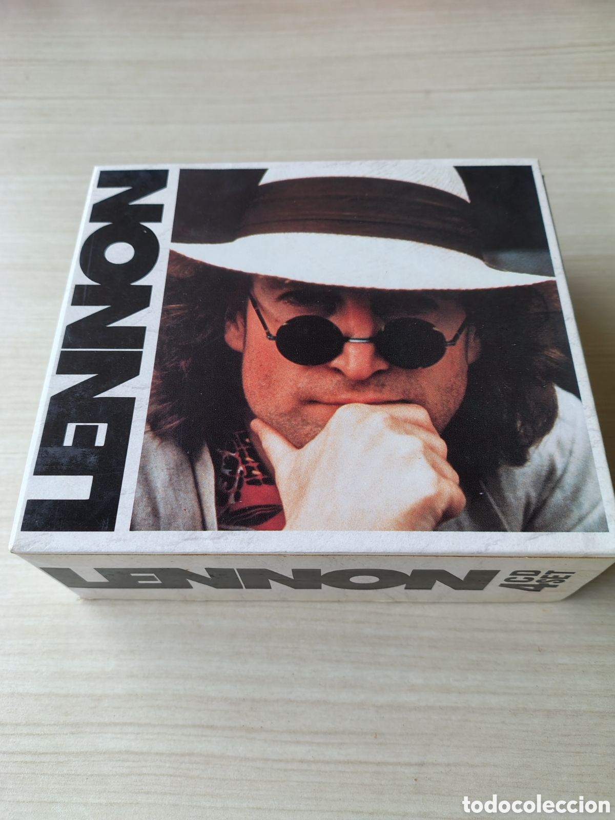 CDs de m&uacute;sica: JOHN LENNON Lennon 4CD BOX LIBRETO ( 1990 EMI PARLOPHONE) BEATLES