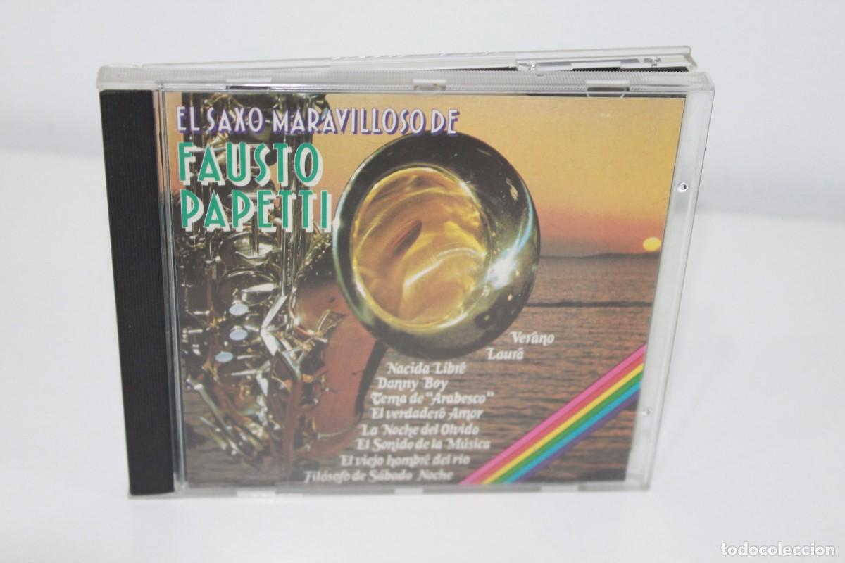 CDs de m&uacute;sica: FAUSTO PAPETTI EL SAXO MARAVILLOSO CD