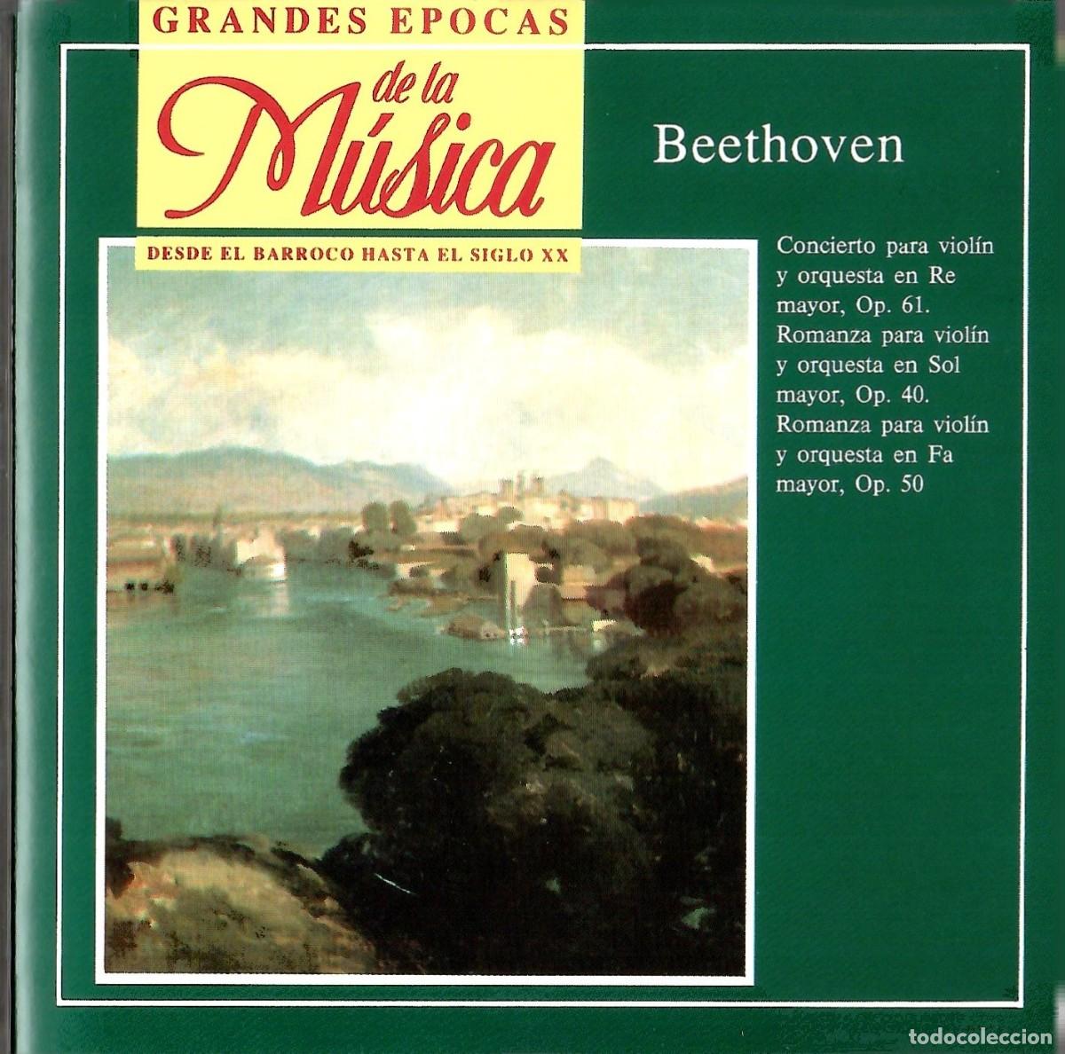 CDs de m&uacute;sica: CD Beethoven Concierto para Viol&iacute;n - Grandes &Eacute;pocas de la M&uacute;sica