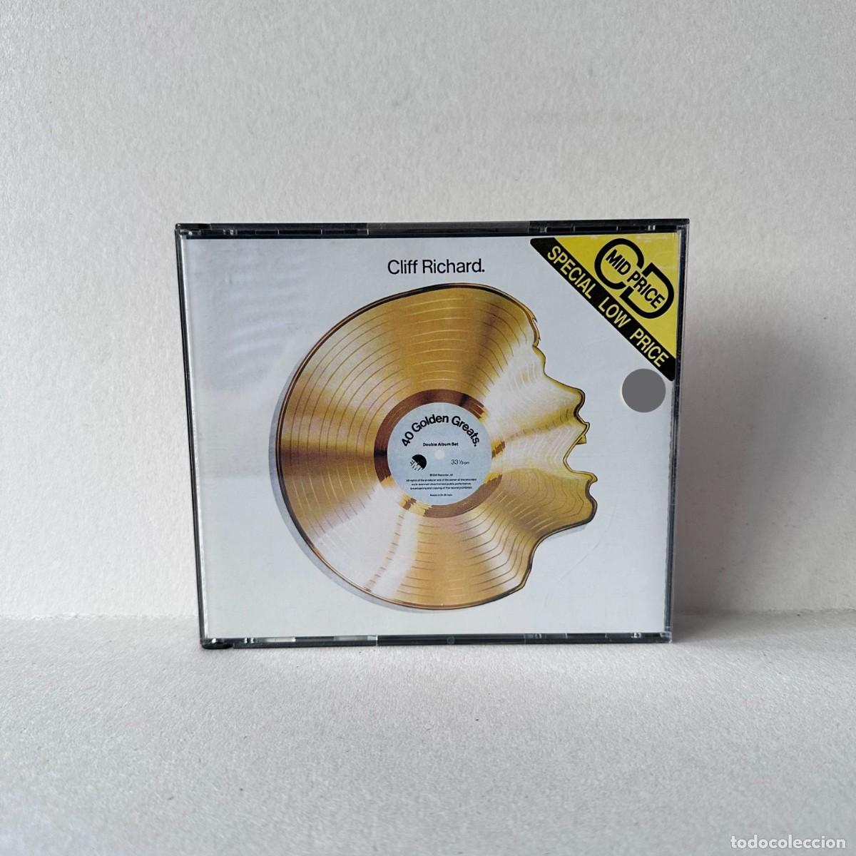 CDs de m&uacute;sica: Cliff Richard - 40 Golden Greats (CD)